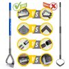 Hermsche Garden Hoe Adjustable Carbon Steel-6