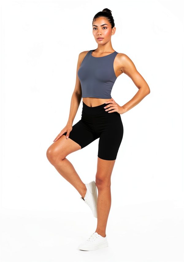 Women's FitFlex Sports Bra QuickDry Mesh Design-4