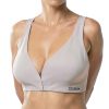 Generic Women's Sports Bra Set Seamless Beige-1