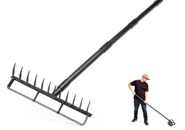FreshFarm Adjustable 2-in-1 Garden Hoe Tool-0