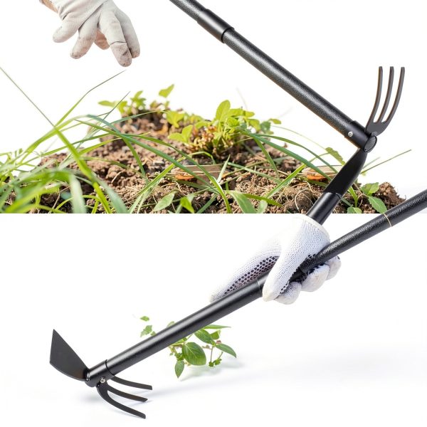 COCONUT Gray Garden Hoe Tool 45 inch-2