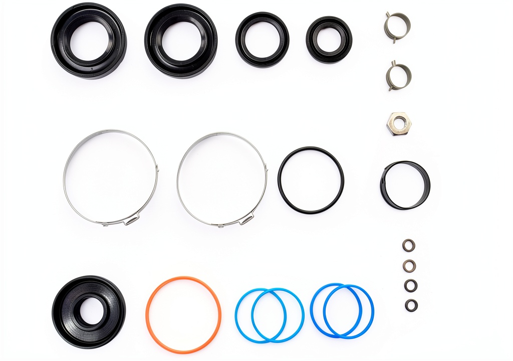 Installing Sunsong rack pinion seal kit on a vehicle steering rack