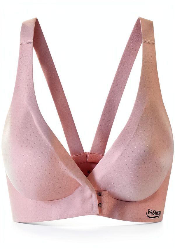 Generic Women's Sports Bra Set Seamless Beige-0