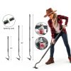 Garden Hoe Lilyvane Metal 55in Triangular Head-3