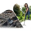 Garden Hoe Lilyvane Metal 55in Triangular Head-2