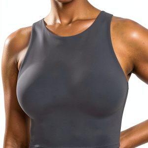 Women's FitFlex Sports Bra QuickDry Mesh Design-0