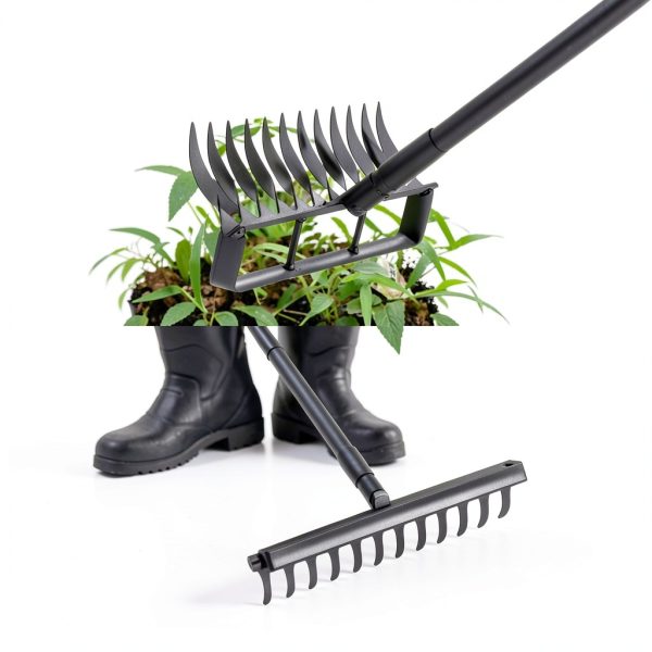 FreshFarm Adjustable 2-in-1 Garden Hoe Tool-1