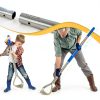 Hermsche Garden Hoe Adjustable Carbon Steel-4