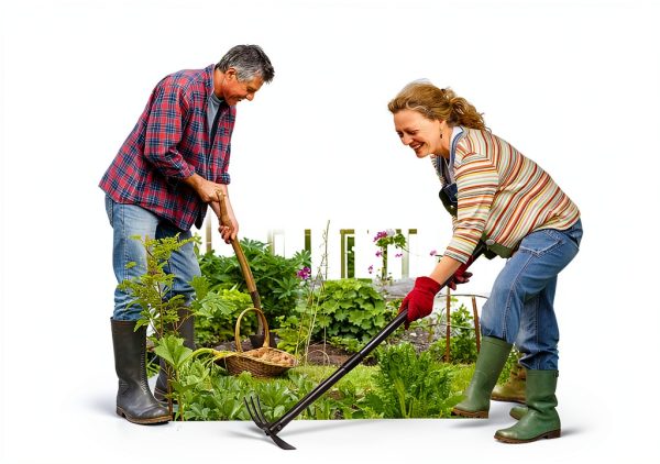 COCONUT Gray Garden Hoe Tool 45 inch-5