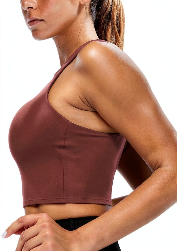 Women's Sports Bras by Pavo, White, X-Large-1