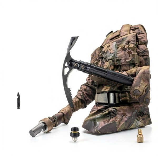 Fusionkei Black Garden Hoe Double Head Steel-4