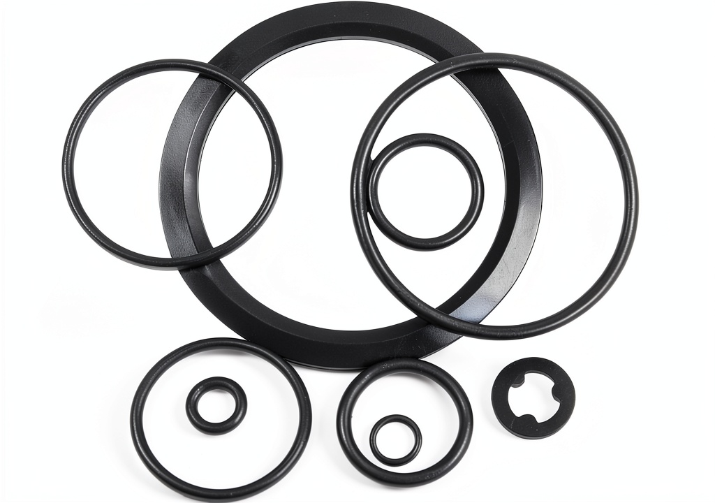 TCINDRR Seal Kit components laid out on a workbench