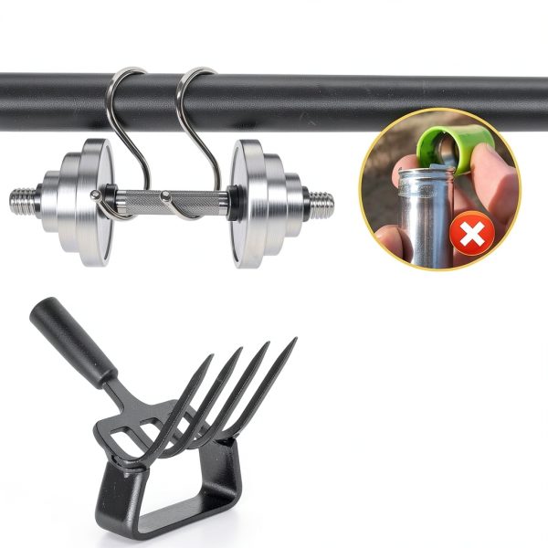 Garden Hoe COCONUT Steel Adjustable Long Handle-4