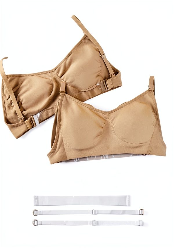 Dance Bra by DanceFit Nude Adjustable Sports Bra-2