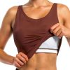 Women's Sports Bras by Pavo, White, X-Large-3