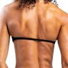 FitFlex Nylon Sports Bra Black Women’s Design-2