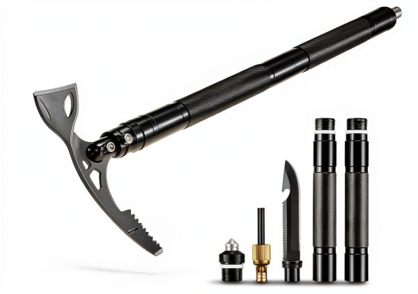 Fusionkei Black Garden Hoe Double Head Steel-0