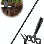 Garden Hoe COCONUT Steel Adjustable Long Handle-0