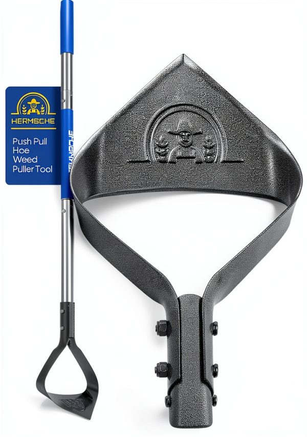Hermsche Garden Hoe Adjustable Carbon Steel-0