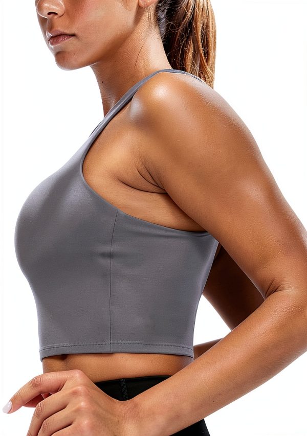 Women's FitFlex Sports Bra QuickDry Mesh Design-1