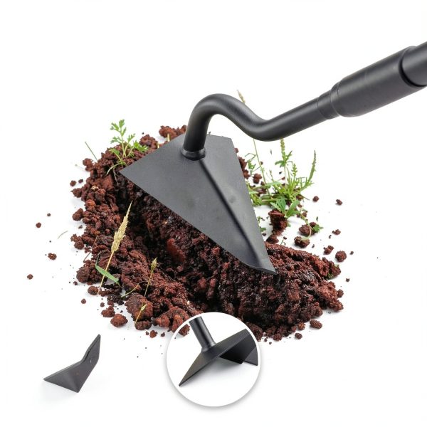 Garden Hoe Lilyvane Metal 55in Triangular Head-1