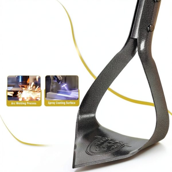 Hermsche Garden Hoe Adjustable Carbon Steel-2