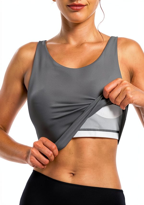 Women's FitFlex Sports Bra QuickDry Mesh Design-3