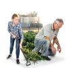 Garden Hoe COCONUT Steel Adjustable Long Handle-2