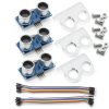 HC-SR04 Ultrasonic Sensor Module 3PCS with Brackets & Cable Ferwooh-0