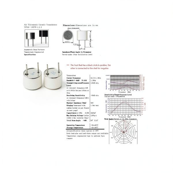 40KHZ Ultrasonic Transceiver Probe GODIYMODULES 8Pcs 16MM Split Sensor-1